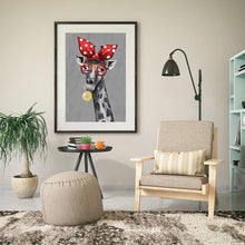 Charger l'image dans la galerie, Girafe de nouveauté - diamant rond complet - 30x40cm