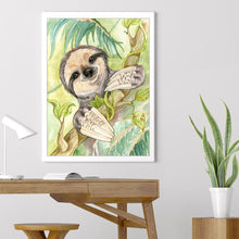 Charger l'image dans la galerie, Belle paresse - diamant rond complet - 30x40cm