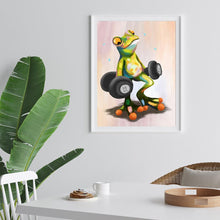 Charger l'image dans la galerie, Grenouille de forme physique - peinture complète de diamant - 30x40cm