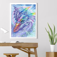 Charger l'image dans la galerie, Dragon - peinture en diamant complet - 30x40cm