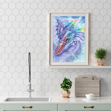 Charger l'image dans la galerie, Dragon - peinture en diamant complet - 30x40cm