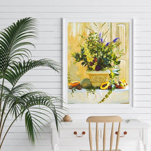 Charger l'image dans la galerie, Fleur - peinture en diamant complet - 30x40cm