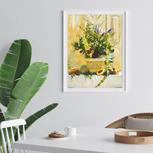 Charger l'image dans la galerie, Fleur - peinture en diamant complet - 30x40cm