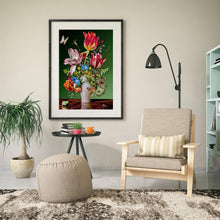 Charger l'image dans la galerie, Fleur - peinture en diamant complet - 30x40cm