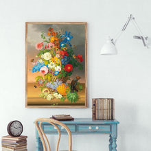 Charger l'image dans la galerie, Fleur - peinture en diamant complet - 30x40cm