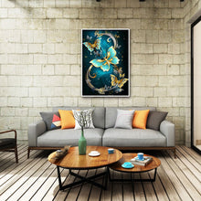 Charger l'image dans la galerie, Peinture au diamant rond complet - Papillon