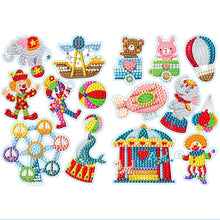 Charger l'image dans la galerie, 2pcs DIY Diamant Peinture Dessin Animé Autocollants