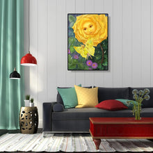 Charger l'image dans la galerie, Fleur de papillon - diamant rond complet - 30x40cm