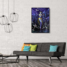 Charger l'image dans la galerie, Papillon de fille - diamant rond complet - 30x40cm