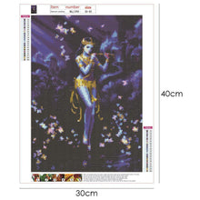 Charger l'image dans la galerie, Papillon de fille - diamant rond complet - 30x40cm