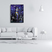 Charger l'image dans la galerie, Papillon de fille - diamant rond complet - 30x40cm