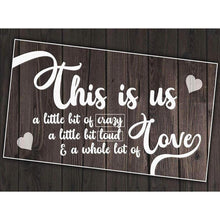 Charger l'image dans la galerie, C’est nous lettres - peinture diamant complet - 40x30cm