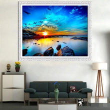 Charger l'image dans la galerie, Paysage - peinture en diamant complet - 40x30cm