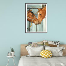 Charger l'image dans la galerie, Cheval - peinture en diamant complet - 40x30cm