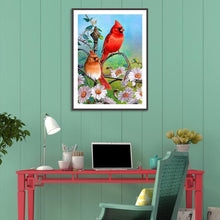 Charger l'image dans la galerie, Oiseaux - peinture en diamant complet - 40x30cm