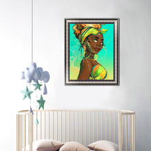 Charger l'image dans la galerie, Caractère - peinture en diamant complet - 40x30cm