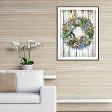 Charger l'image dans la galerie, Fleur - peinture en diamant complet - 40x30cm