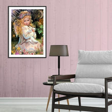 Charger l'image dans la galerie, Bébé d’ange - peinture complète de diamant - 40x30cm