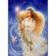 Charger l'image dans la galerie, Bébé d’ange - peinture complète de diamant - 40x30cm