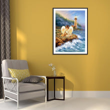 Charger l'image dans la galerie, Bébé d’ange - peinture complète de diamant - 40x30cm