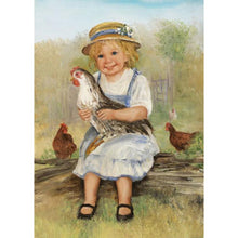 Charger l'image dans la galerie, Bébé d’ange - peinture complète de diamant - 40x30cm