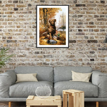 Charger l'image dans la galerie, Chien - peinture en diamant complet - 40x30cm