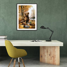 Charger l'image dans la galerie, Chien - peinture en diamant complet - 40x30cm