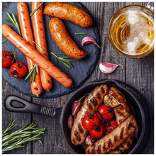 Charger l'image dans la galerie, Yummy food - peinture diamant pleine - 30x30cm