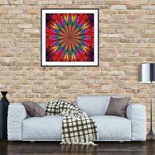 Charger l'image dans la galerie, Fleurs fantastiques - diamant rond complet - 30x30cm