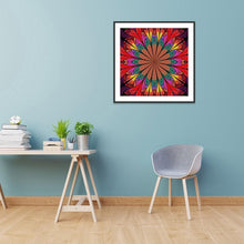 Charger l'image dans la galerie, Fleurs fantastiques - diamant rond complet - 30x30cm