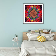 Charger l'image dans la galerie, Fleurs fantastiques - diamant rond complet - 30x30cm