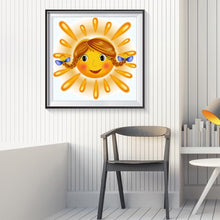 Charger l'image dans la galerie, Tournesol - diamant rond complet - 30x30cm