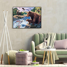 Charger l'image dans la galerie, Animals world - diamant rond complet - 40x30cm