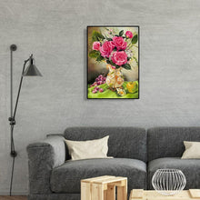 Charger l'image dans la galerie, Fruit de fleur - peinture complète de diamant - 30x40cm