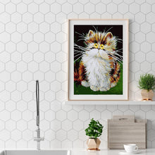 Charger l'image dans la galerie, Vieux chat - peinture complète de diamant - 30x40cm