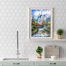 Charger l'image dans la galerie, Château fantastique - peinture en diamant complet - 30x40cm