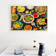 Charger l'image dans la galerie, Nourriture - peinture complète de diamant - 40x30cm