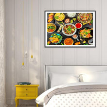Charger l'image dans la galerie, Nourriture - peinture complète de diamant - 40x30cm