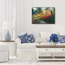 Charger l'image dans la galerie, Maison de fleurs - peinture en diamant complet - 40x30cm