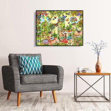 Charger l'image dans la galerie, Chat papillon - peinture de diamant complète - 40x30cm