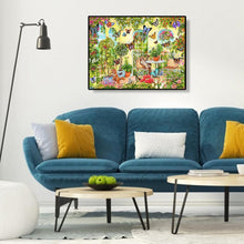 Charger l'image dans la galerie, Chat papillon - peinture de diamant complète - 40x30cm