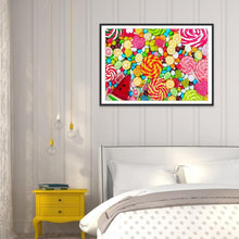 Charger l'image dans la galerie, Bonbons - peinture en diamant complet - 40x30cm