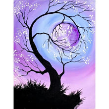 Charger l'image dans la galerie, Arbre fantastique - peinture en diamant complet - 40x30cm