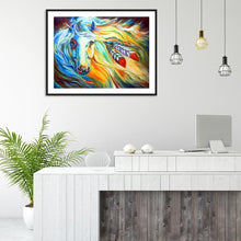 Charger l'image dans la galerie, Peinture de cheval - peinture complète de diamant - 40x30cm