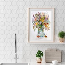 Charger l'image dans la galerie, Bouquet de fleurs - peinture en diamant complet - 30x40cm