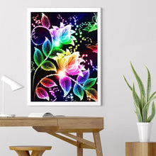 Charger l'image dans la galerie, Fleurs magnifiques - peinture en diamant complet - 30x40cm