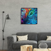 Charger l'image dans la galerie, Plume - peinture en diamant complet - 30x30cm