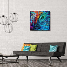 Charger l'image dans la galerie, Plume - peinture en diamant complet - 30x30cm