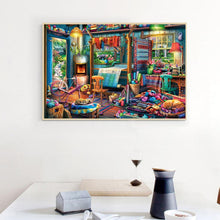 Charger l'image dans la galerie, Salle de couture - peinture en diamant complète - 40x30cm