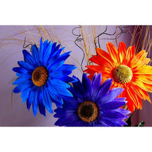 Charger l'image dans la galerie, Fleurs positives - peinture en diamant complet - 40x30cm